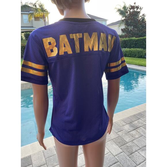 BATMAN Perforated Jersey Women Sz S Slightly used - Picture 2 of 6